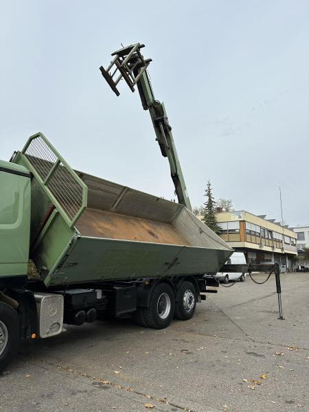 Mercedes DB 2546 LL 6x2 Kranwagen 2-Seit.Kipper Lenkachse - Tipper, Crane truck: picture 2 Mercedes DB 2546 LL 6x2 Kranwagen 2-Seit.Kipper Lenkachse - Tipper, Crane truck: picture 2