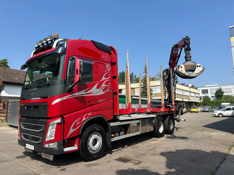 Volvo FH 540 6x4*Kurzholz*Epsilon M12Z*Glogger*Retarder - Log truck: picture 2 Volvo FH 540 6x4*Kurzholz*Epsilon M12Z*Glogger*Retarder - Log truck: picture 2