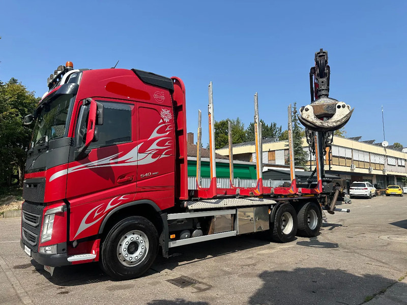 Volvo FH 540 6x4*Kurzholz*Epsilon M12Z*Glogger*Retarder - Log truck: picture 3 Volvo FH 540 6x4*Kurzholz*Epsilon M12Z*Glogger*Retarder - Log truck: picture 3