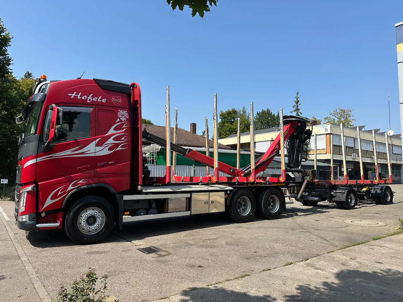 Volvo FH 540 FH540*6x4*Kurzholzzug*Epsilon M12Z*Glogger Anhänger*Retarder - Log truck: picture 2 Volvo FH 540 FH540*6x4*Kurzholzzug*Epsilon M12Z*Glogger Anhänger*Retarder - Log truck: picture 2