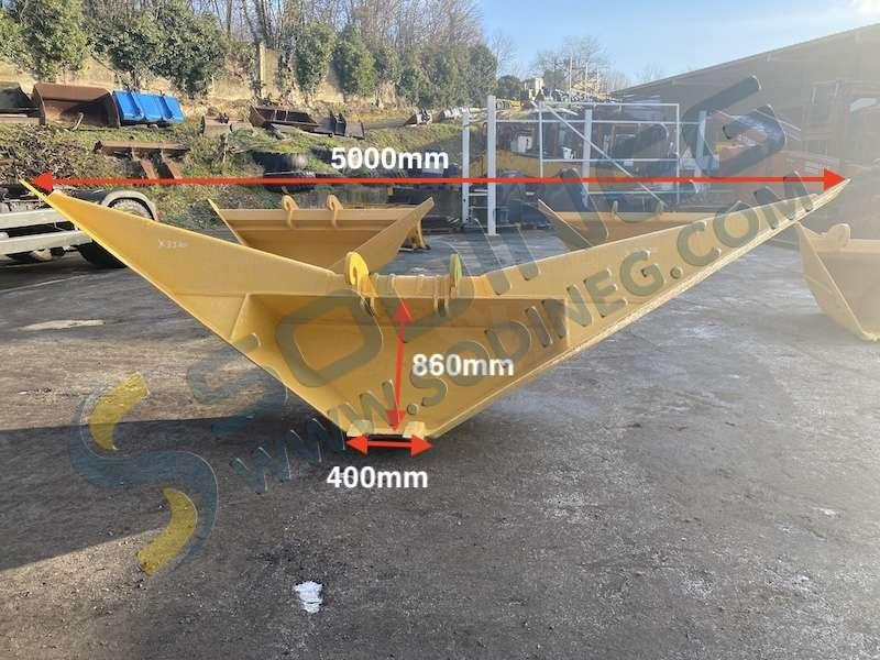 VERACHTERT 5000 / 400mm - CW40 Large - Excavator bucket: picture 2 VERACHTERT 5000 / 400mm - CW40 Large - Excavator bucket: picture 2