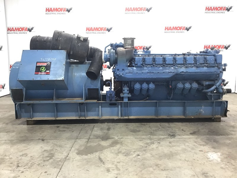 MTU 16V396 GENERATOR 1875 KVA FOR PARTS - Generator set: picture 1 MTU 16V396 GENERATOR 1875 KVA FOR PARTS - Generator set: picture 1