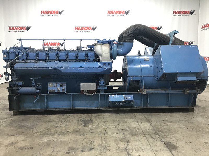 MTU 16V396 GENERATOR AEG 1875KVA USED - Generator set: picture 2 MTU 16V396 GENERATOR AEG 1875KVA USED - Generator set: picture 2