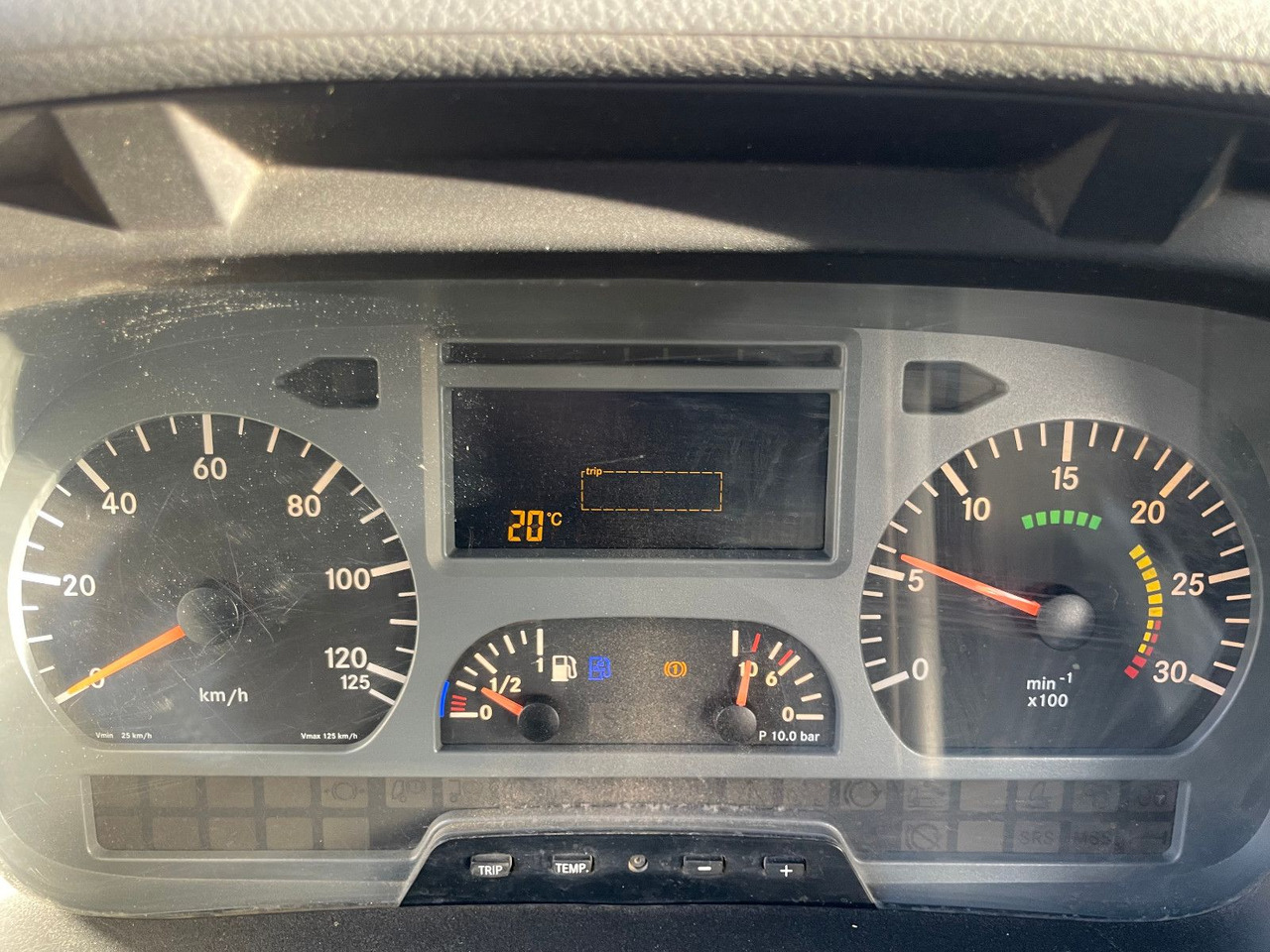 Flatbed van Mercedes-Benz Atego 818 Pritsche Euro 5: picture 26