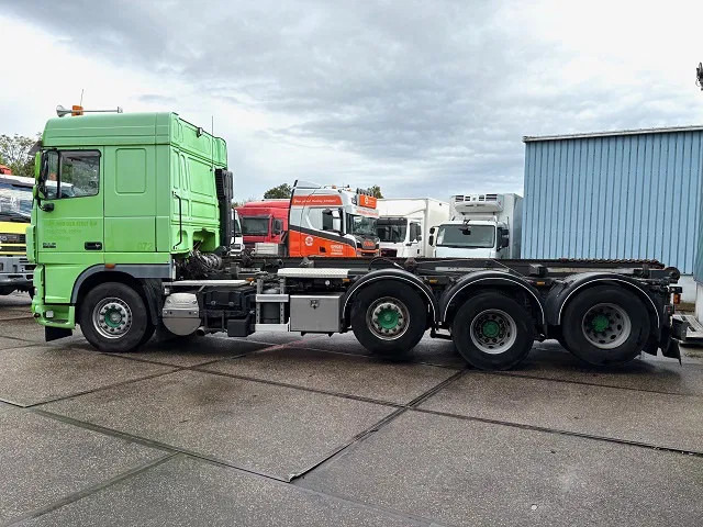 DAF XF 105.460 8x2 CHASSIS WITH MULTILIFT SYSTEM (ZF16 MANUAL GEARBOX / MX-BRAKE / 9.000 KG. FRONT-AXLE / LIFT-AXLES / FRIDGE / ETC. - Container transporter/ Swap body truck: picture 5 DAF XF 105.460 8x2 CHASSIS WITH MULTILIFT SYSTEM (ZF16 MANUAL GEARBOX / MX-BRAKE / 9.000 KG. FRONT-AXLE / LIFT-AXLES / FRIDGE / ETC. - Container transporter/ Swap body truck: picture 5