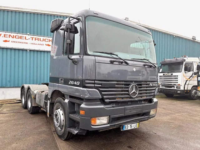Mercedes-Benz Actros 2640 S 6x4 FULL STEEL TRACTOR UNIT (EPS WITH CLUTCH (3 PEDALS) / REDUCTION AXLES / FULL STEEL SUSPENSION / HYDRAULIC KIT - Tractor unit: picture 2 Mercedes-Benz Actros 2640 S 6x4 FULL STEEL TRACTOR UNIT (EPS WITH CLUTCH (3 PEDALS) / REDUCTION AXLES / FULL STEEL SUSPENSION / HYDRAULIC KIT - Tractor unit: picture 2