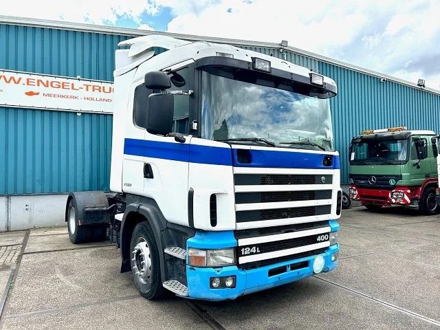 Scania R124-400 L 4x2 SLEEPERCAB ADR/VLG (2 FUEL LINES!!) (EURO 2 / 12 GEARS MANUAL GEARBOX / RETARDER / BLOWER / P.T.O. / AIRCONDITION - Tractor unit: picture 2 Scania R124-400 L 4x2 SLEEPERCAB ADR/VLG (2 FUEL LINES!!) (EURO 2 / 12 GEARS MANUAL GEARBOX / RETARDER / BLOWER / P.T.O. / AIRCONDITION - Tractor unit: picture 2