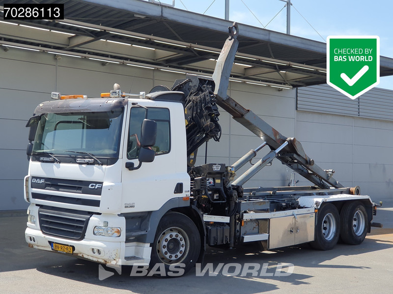 DAF CF85.360 CF 6X2 NL-Truck Hiab 211 EP-4 HIDUO Crane + Hooklift Liftachse Euro 5 - Hook lift truck, Crane truck: picture 1 DAF CF85.360 CF 6X2 NL-Truck Hiab 211 EP-4 HIDUO Crane + Hooklift Liftachse Euro 5 - Hook lift truck, Crane truck: picture 1