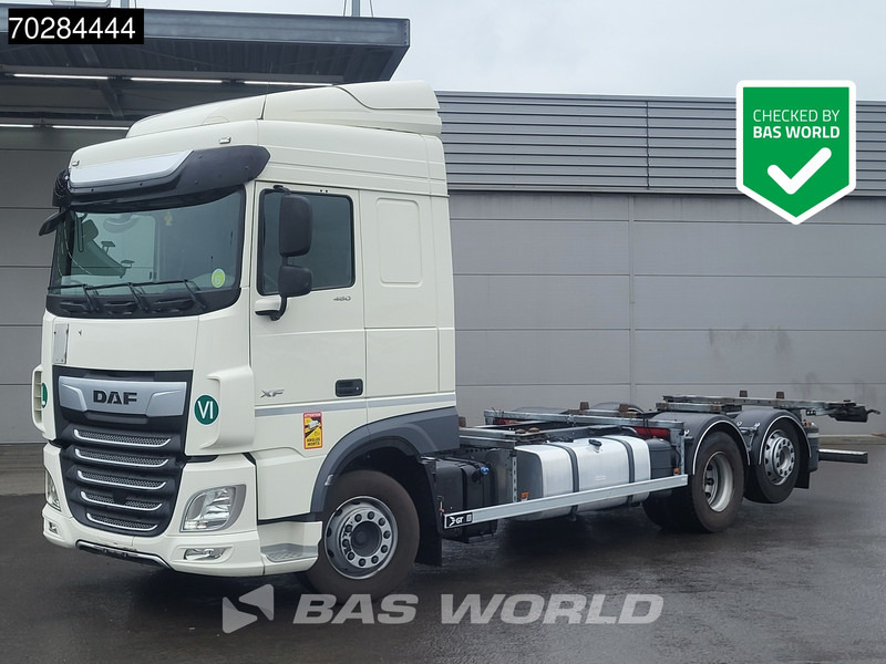 DAF XF 480 6X2 BDF Liftaxle Automatic ACC Euro 6 - Container transporter/ Swap body truck: picture 1 DAF XF 480 6X2 BDF Liftaxle Automatic ACC Euro 6 - Container transporter/ Swap body truck: picture 1