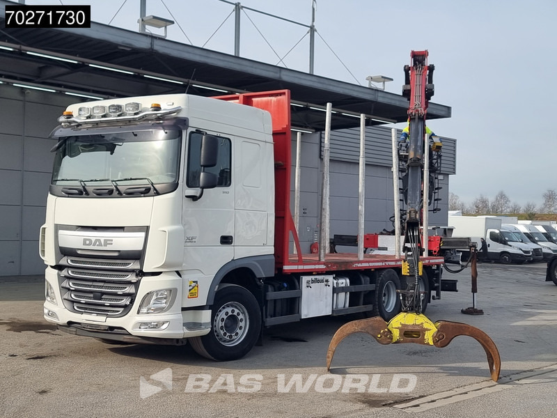 DAF XF 510 6X4 Jonsered Z-Crane SC ACC Retarder Euro 6 - Log truck, Crane truck: picture 5 DAF XF 510 6X4 Jonsered Z-Crane SC ACC Retarder Euro 6 - Log truck, Crane truck: picture 5