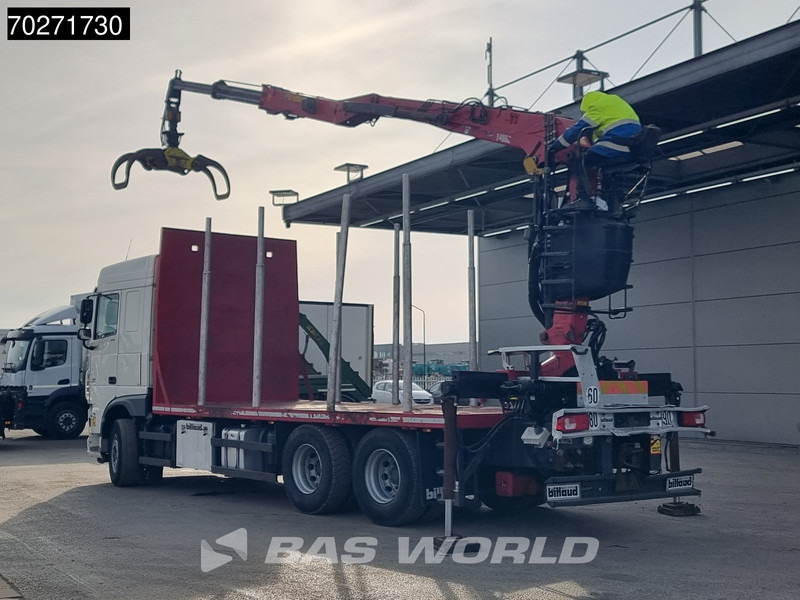 DAF XF 510 6X4 Jonsered Z-Crane SC ACC Retarder Euro 6 - Log truck, Crane truck: picture 2 DAF XF 510 6X4 Jonsered Z-Crane SC ACC Retarder Euro 6 - Log truck, Crane truck: picture 2