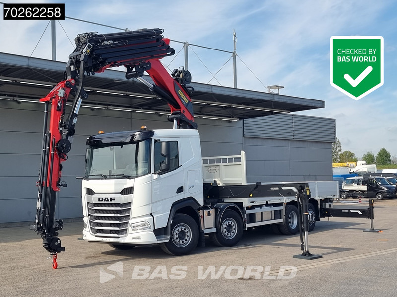 DAF XF 530 8X2 Palfinger PK580 TEC Crane Retarder Lift+Lenkasche Euro 6 - Dropside/ Flatbed truck, Crane truck: picture 1 DAF XF 530 8X2 Palfinger PK580 TEC Crane Retarder Lift+Lenkasche Euro 6 - Dropside/ Flatbed truck, Crane truck: picture 1