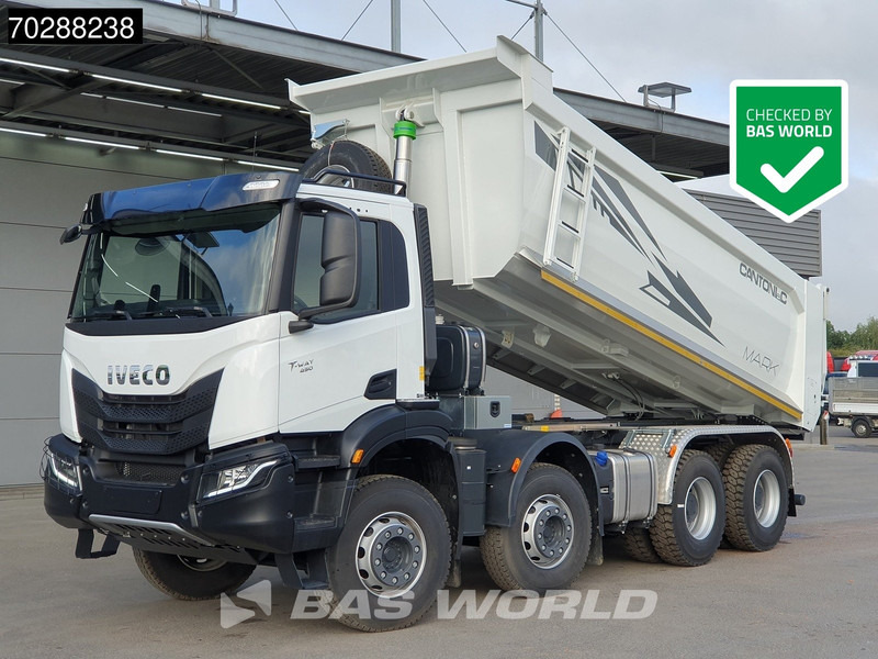 Iveco T-Way 450 8X4 New! 20m3 Cantoni Tipper Steelsuspension Big-Axle Euro 6 - Tipper: picture 1 Iveco T-Way 450 8X4 New! 20m3 Cantoni Tipper Steelsuspension Big-Axle Euro 6 - Tipper: picture 1