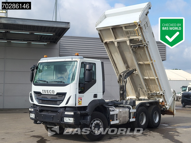 Iveco Trakker 360 6X4 10m3 2-Sided Tipper Steelsuspension Big-Axle Automatic Euro 6 - Tipper: picture 1 Iveco Trakker 360 6X4 10m3 2-Sided Tipper Steelsuspension Big-Axle Automatic Euro 6 - Tipper: picture 1