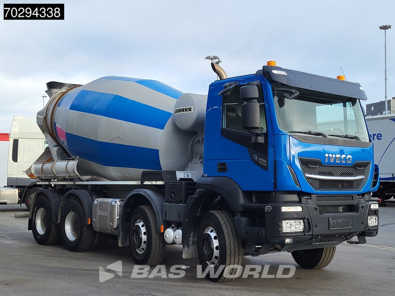 Iveco X-Way 400 X-Way 8X4 Liebherr 9m3 Big-Axle Steelsuspension Euro 6 - Concrete mixer truck: picture 3 Iveco X-Way 400 X-Way 8X4 Liebherr 9m3 Big-Axle Steelsuspension Euro 6 - Concrete mixer truck: picture 3