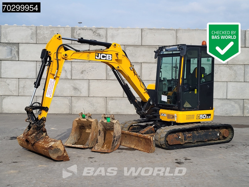 JCB 50Z-2 3 BUCKETS - Mini excavator: picture 1 JCB 50Z-2 3 BUCKETS - Mini excavator: picture 1