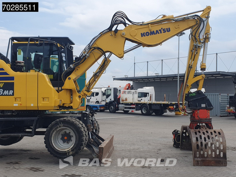 Wheel excavator Komatsu PW118 MR -11: picture 7