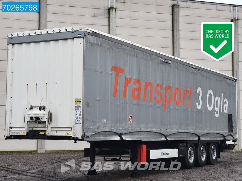 Krone SD Liftachse Sliding Roof - Curtainsider semi-trailer: picture 1 Krone SD Liftachse Sliding Roof - Curtainsider semi-trailer: picture 1