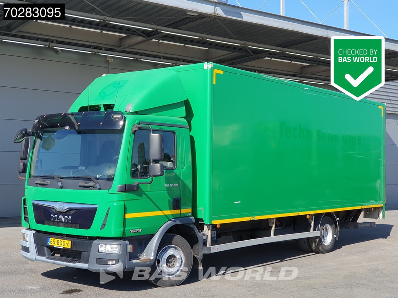 MAN TGL 12.180 4X2 12tons NL-Truck Automatic 1500kg Ladebordwand Euro 6 - Box truck: picture 1 MAN TGL 12.180 4X2 12tons NL-Truck Automatic 1500kg Ladebordwand Euro 6 - Box truck: picture 1