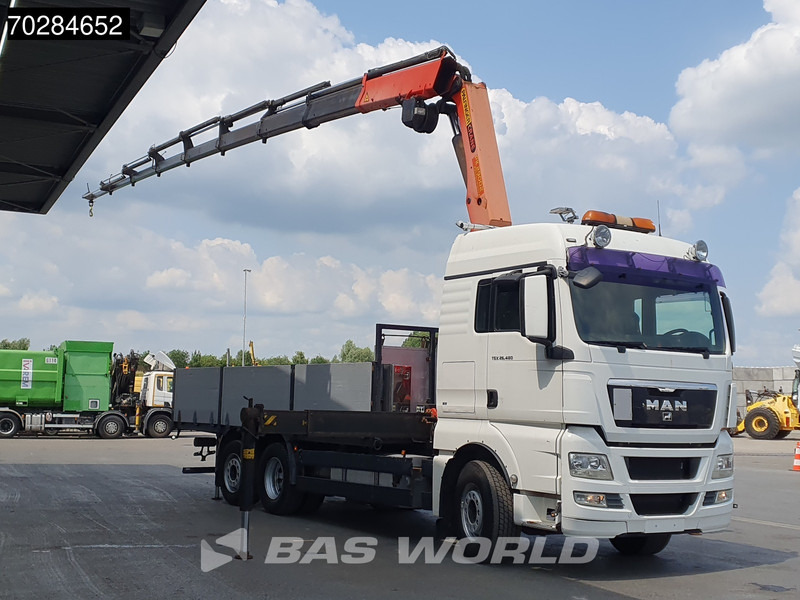 MAN TGX 26.480 TGX 6X2 Palfinger PK29002 Kran Crane 8 extensions Retarder Manual Euro 4 - Dropside/ Flatbed truck, Crane truck: picture 3 MAN TGX 26.480 TGX 6X2 Palfinger PK29002 Kran Crane 8 extensions Retarder Manual Euro 4 - Dropside/ Flatbed truck, Crane truck: picture 3