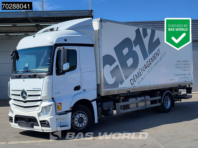 Mercedes-Benz Actros 1842 4X2 19tonner BDF box Ladebordwand Navi Automatic Euro 6 - Container transporter/ Swap body truck: picture 1 Mercedes-Benz Actros 1842 4X2 19tonner BDF box Ladebordwand Navi Automatic Euro 6 - Container transporter/ Swap body truck: picture 1