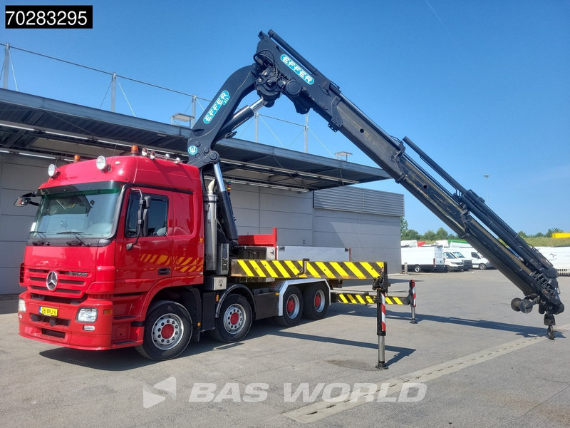 Mercedes-Benz Actros 2648 850 8X4 Effer 850/9S Kran Fifth wheel Big-Axle Automatic Euro 5 - Dropside/ Flatbed truck, Crane truck: picture 3 Mercedes-Benz Actros 2648 850 8X4 Effer 850/9S Kran Fifth wheel Big-Axle Automatic Euro 5 - Dropside/ Flatbed truck, Crane truck: picture 3