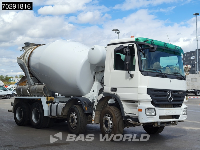 Mercedes-Benz Actros 3236 8X4 9M3 Stetter Mixer Big-Axle 3-Pedals Steelsuspension Euro 3 - Concrete mixer truck: picture 3 Mercedes-Benz Actros 3236 8X4 9M3 Stetter Mixer Big-Axle 3-Pedals Steelsuspension Euro 3 - Concrete mixer truck: picture 3