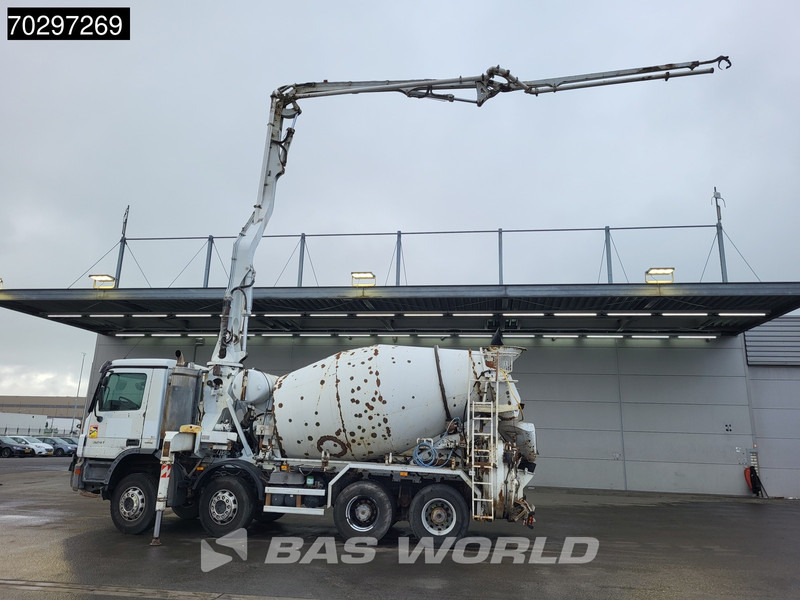 Mercedes-Benz Actros 3241 8X4 7m3 Putzmeister Mixer Big-Axle Steelsuspension Automatic Pompe+Mixer Euro 4 - Concrete pump truck: picture 5 Mercedes-Benz Actros 3241 8X4 7m3 Putzmeister Mixer Big-Axle Steelsuspension Automatic Pompe+Mixer Euro 4 - Concrete pump truck: picture 5