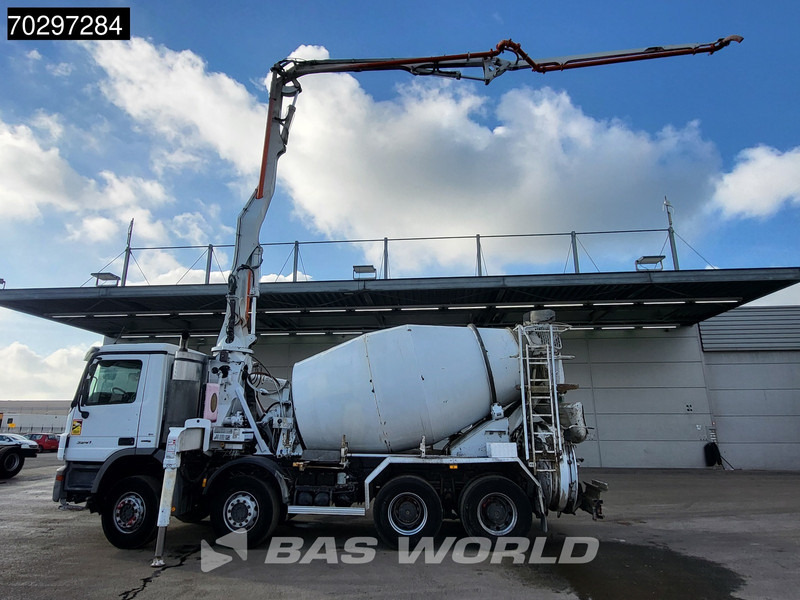 Mercedes-Benz Actros 3241 8X4 7m3 Putzmeister PUMI Big-Axle Steelsuspension 3-Pedals Euro 5 - Concrete pump truck: picture 5 Mercedes-Benz Actros 3241 8X4 7m3 Putzmeister PUMI Big-Axle Steelsuspension 3-Pedals Euro 5 - Concrete pump truck: picture 5