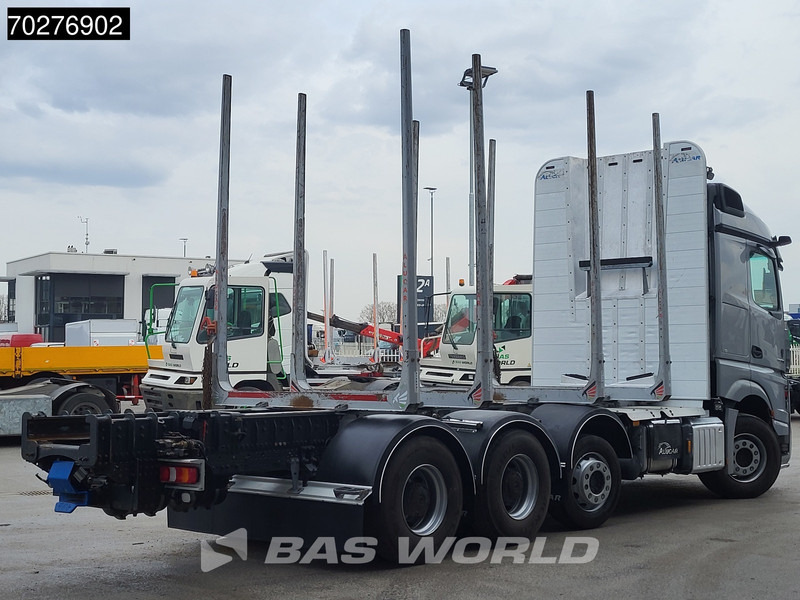Mercedes-Benz Actros 3563 8X4 Timber truck wood transport Big-Axle Lift+Lenkachse Euro 6 - Log truck: picture 5 Mercedes-Benz Actros 3563 8X4 Timber truck wood transport Big-Axle Lift+Lenkachse Euro 6 - Log truck: picture 5