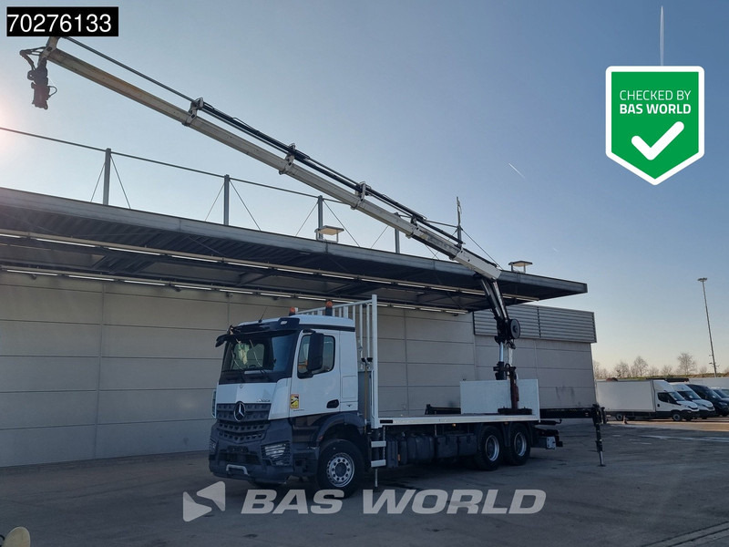 Mercedes-Benz Arocs 2636 6X4 HIAB X-HIDUO 188 ES-S Crane Kran Big axle Euro 6 - Dropside/ Flatbed truck, Crane truck: picture 1 Mercedes-Benz Arocs 2636 6X4 HIAB X-HIDUO 188 ES-S Crane Kran Big axle Euro 6 - Dropside/ Flatbed truck, Crane truck: picture 1