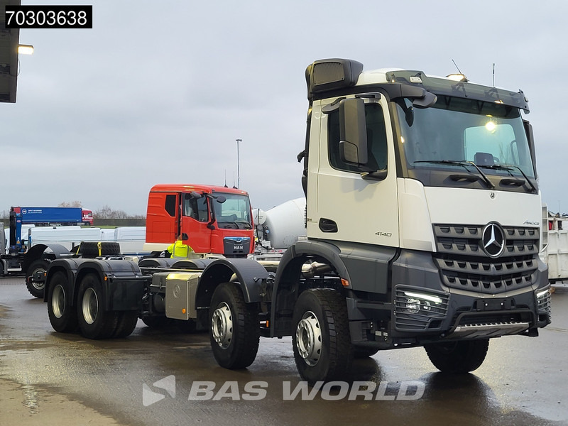 Mercedes-Benz Arocs 4140 8X4 NEW! Chassis Automatic Steelsuspension Euro 5 - Cab chassis truck: picture 3 Mercedes-Benz Arocs 4140 8X4 NEW! Chassis Automatic Steelsuspension Euro 5 - Cab chassis truck: picture 3