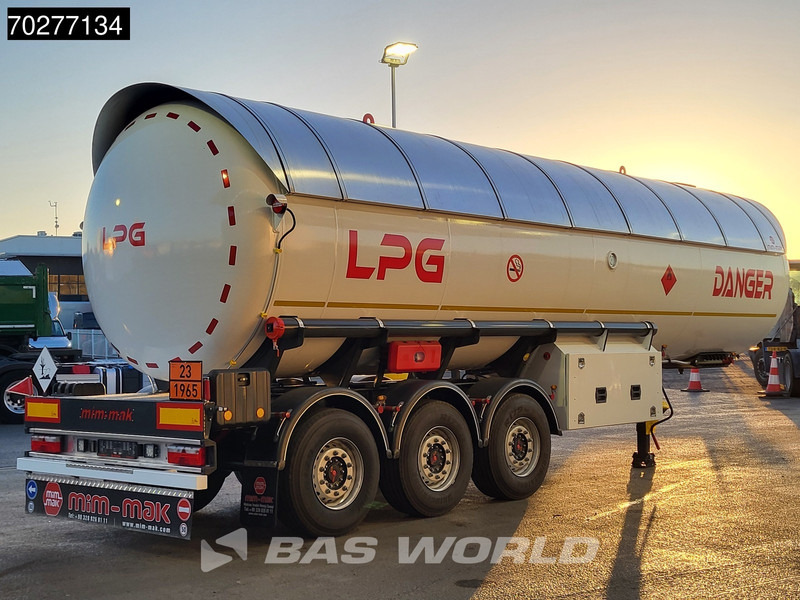 Mim-Mak LPG TRANSPORT TANK 3 axles NEW 48m3 Liftachse Gas ADR - Tank semi-trailer: picture 5 Mim-Mak LPG TRANSPORT TANK 3 axles NEW 48m3 Liftachse Gas ADR - Tank semi-trailer: picture 5