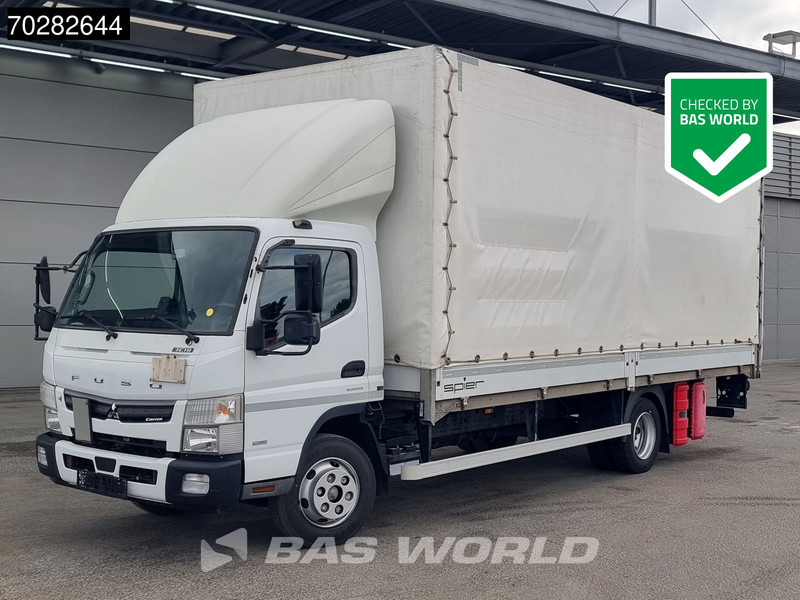 Mitsubishi 7C18 4X2 1000kg Ladebordwand Automatic Euro 6 - Curtainsider truck: picture 1 Mitsubishi 7C18 4X2 1000kg Ladebordwand Automatic Euro 6 - Curtainsider truck: picture 1