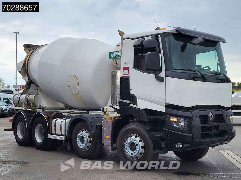 Renault C 430 8X4 9m3 Imer Steelsuspension Big-Axle Automatic Euro 6 - Concrete mixer truck: picture 3 Renault C 430 8X4 9m3 Imer Steelsuspension Big-Axle Automatic Euro 6 - Concrete mixer truck: picture 3