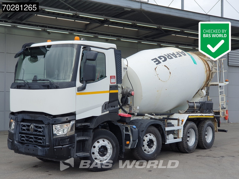 Renault C 430 8X4 9m3 Liebherr Mixer VEB Automatic Steel supension Euro 6 - Concrete mixer truck: picture 1 Renault C 430 8X4 9m3 Liebherr Mixer VEB Automatic Steel supension Euro 6 - Concrete mixer truck: picture 1