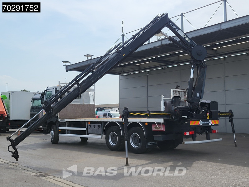 Dropside/ Flatbed truck, Crane truck Renault K 380 6X4 HIAB X-HIDUO 188 E-5 Crane Steelsuspension Big-Axle Automatic Euro 6: picture 7