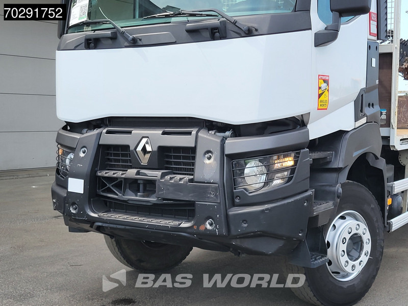 Dropside/ Flatbed truck, Crane truck Renault K 380 6X4 HIAB X-HIDUO 188 E-5 Crane Steelsuspension Big-Axle Automatic Euro 6: picture 11