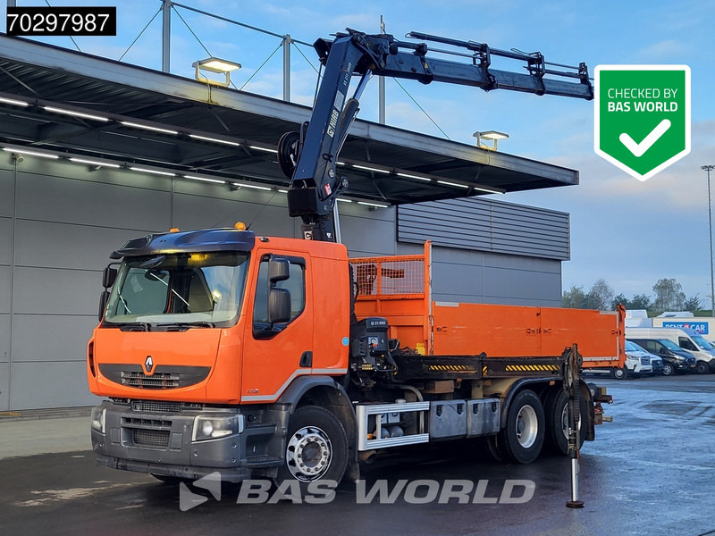 Renault Premium 430 Lander 6X4 HIAB 211 EP-4 Crane Kran Tipper Big-Axle Euro 5 - Tipper, Crane truck: picture 1 Renault Premium 430 Lander 6X4 HIAB 211 EP-4 Crane Kran Tipper Big-Axle Euro 5 - Tipper, Crane truck: picture 1