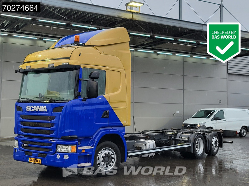 Scania G410 G 6X2 NL-Truck 20ft BDF Retarder Hydraulic Automatic ACC Euro 6 - Container transporter/ Swap body truck: picture 1 Scania G410 G 6X2 NL-Truck 20ft BDF Retarder Hydraulic Automatic ACC Euro 6 - Container transporter/ Swap body truck: picture 1