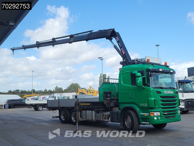 Scania G480 G 6X2 Hiab 244 EP-5 HIDUO Kran Crane Retarder Lift-Axle Euro 5 - Dropside/ Flatbed truck, Crane truck: picture 3 Scania G480 G 6X2 Hiab 244 EP-5 HIDUO Kran Crane Retarder Lift-Axle Euro 5 - Dropside/ Flatbed truck, Crane truck: picture 3