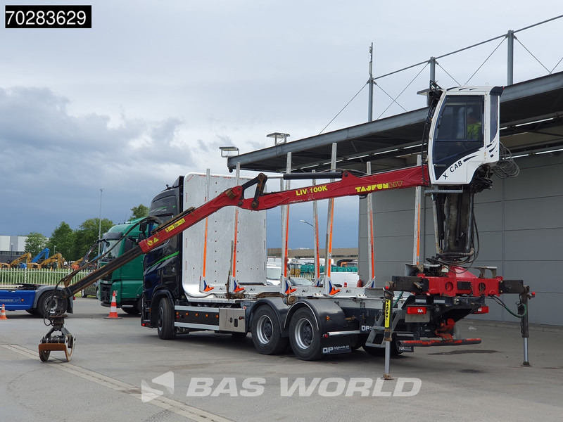 Scania S650 S 6X4 Tajfun LIV100K Kran Holztransport Retarder 3-Pedals Euro 6 - Log truck, Crane truck: picture 5 Scania S650 S 6X4 Tajfun LIV100K Kran Holztransport Retarder 3-Pedals Euro 6 - Log truck, Crane truck: picture 5
