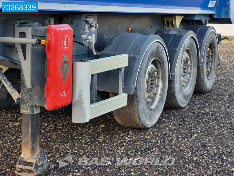 Tipper semi-trailer TISVOL A-890150-EAL VR 3 axles 29m3 Liftachse ALU: picture 9