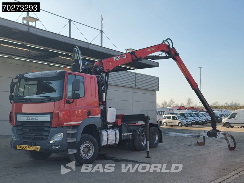 DAF CF 510 6X4 Retarder Big-Axle Holz Kran Palfinger Epsilon S260L82 - Tractor unit: picture 5 DAF CF 510 6X4 Retarder Big-Axle Holz Kran Palfinger Epsilon S260L82 - Tractor unit: picture 5