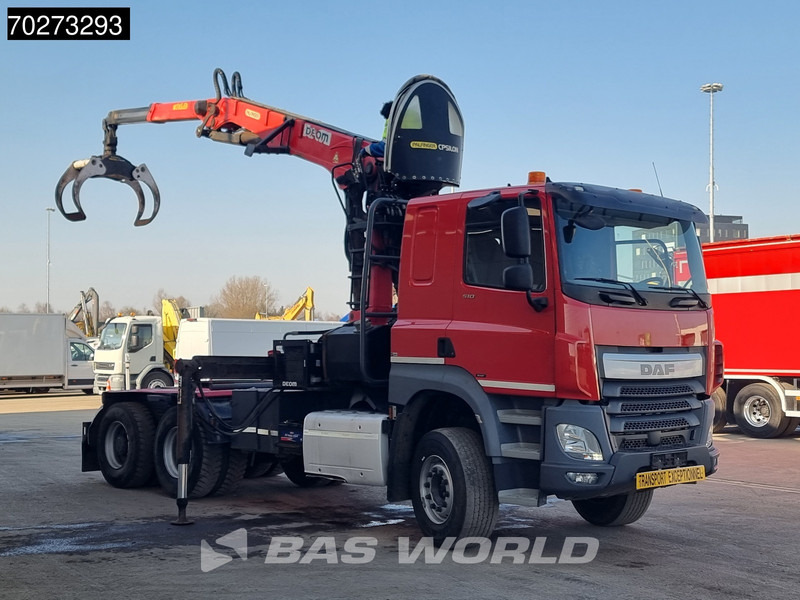 DAF CF 510 6X4 Retarder Big-Axle Holz Kran Palfinger Epsilon S260L82 - Tractor unit: picture 3 DAF CF 510 6X4 Retarder Big-Axle Holz Kran Palfinger Epsilon S260L82 - Tractor unit: picture 3