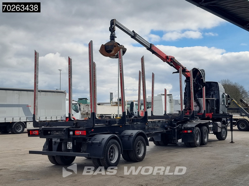 Renault K 520 6X6 Holz Kran Palfinger Q180Z96 6x6 Big-Axle Steelsuspension - Tractor unit: picture 3 Renault K 520 6X6 Holz Kran Palfinger Q180Z96 6x6 Big-Axle Steelsuspension - Tractor unit: picture 3