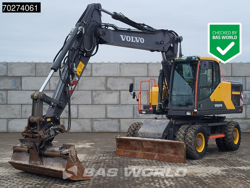 Volvo EW180 E GERMAN MACHINE - Wheel excavator: picture 1 Volvo EW180 E GERMAN MACHINE - Wheel excavator: picture 1