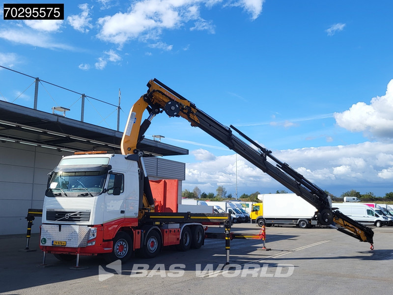 Volvo FH 500 8X4 NL-Truck EFFER 850/8S Kran Crane + 6S Fly-Jib Automatic EEV - Dropside/ Flatbed truck, Crane truck: picture 5 Volvo FH 500 8X4 NL-Truck EFFER 850/8S Kran Crane + 6S Fly-Jib Automatic EEV - Dropside/ Flatbed truck, Crane truck: picture 5