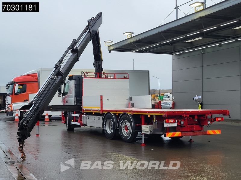 Dropside/ Flatbed truck, Crane truck Volvo FM 410 FM 6X2 Palfinger PK 26002-EH E Kran Crane Lift +steering axle Automatic Euro 6: picture 6