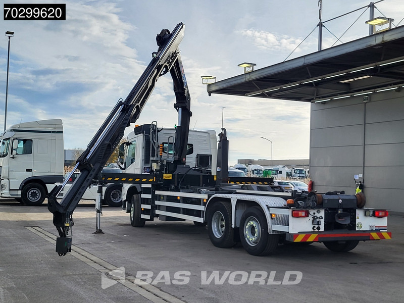 Volvo FM 430 FM 6X2 HMF 2320K-RCS Kran Crane + VDL S-21-6200 Lift + Steering Axle - Hook lift truck, Crane truck: picture 5 Volvo FM 430 FM 6X2 HMF 2320K-RCS Kran Crane + VDL S-21-6200 Lift + Steering Axle - Hook lift truck, Crane truck: picture 5